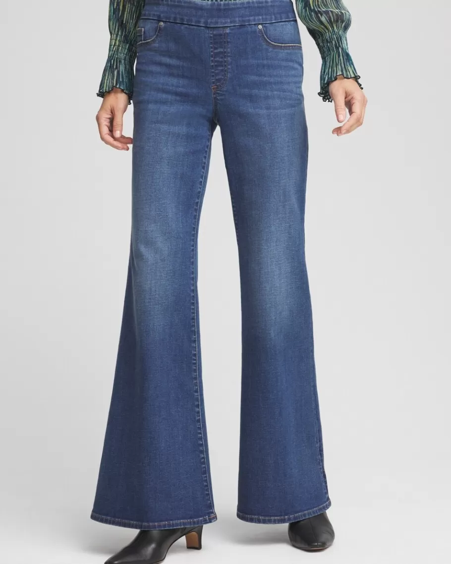 Chico's Pull On Flare Jeggings