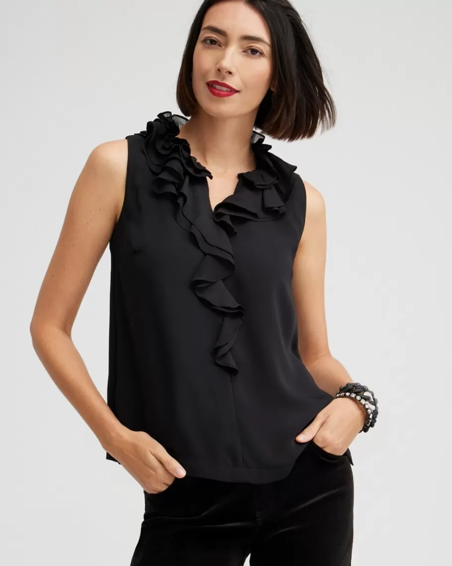 Chico's Ruffle Tank