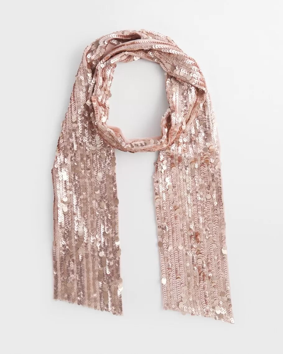 Chico's Sequin Skinny Scarf