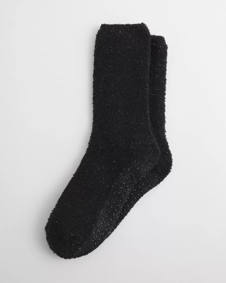 Chico's Shimmer Furry Socks