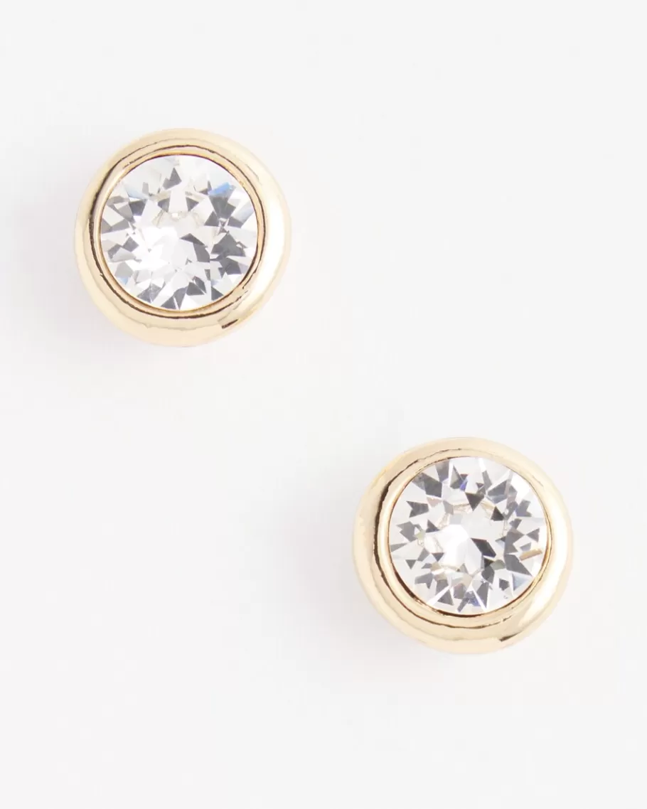 Chico's Swarovski© Crystal Stud Earrings