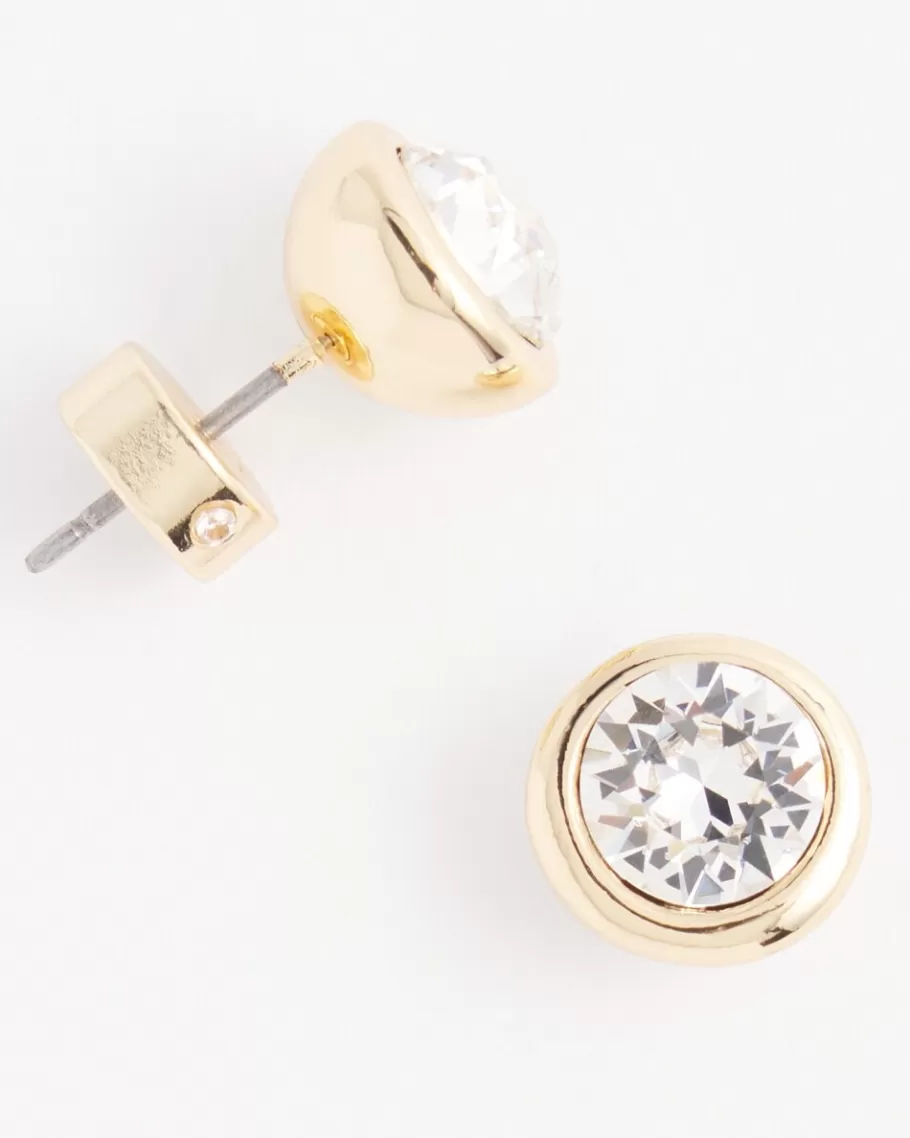 Chico's Swarovski© Crystal Stud Earrings