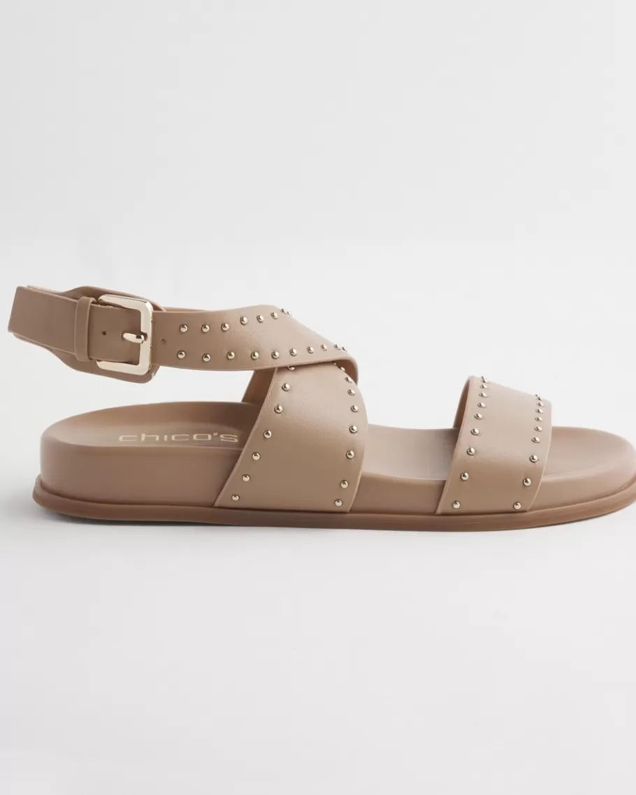 Chico's Tan Leather Sandals