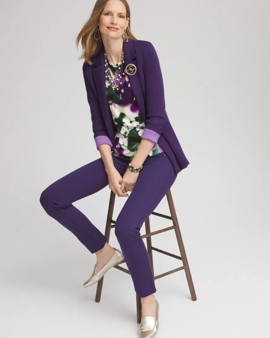 Chico's Touch Of Cool™ Bloom Long Sleeve Layering Tee