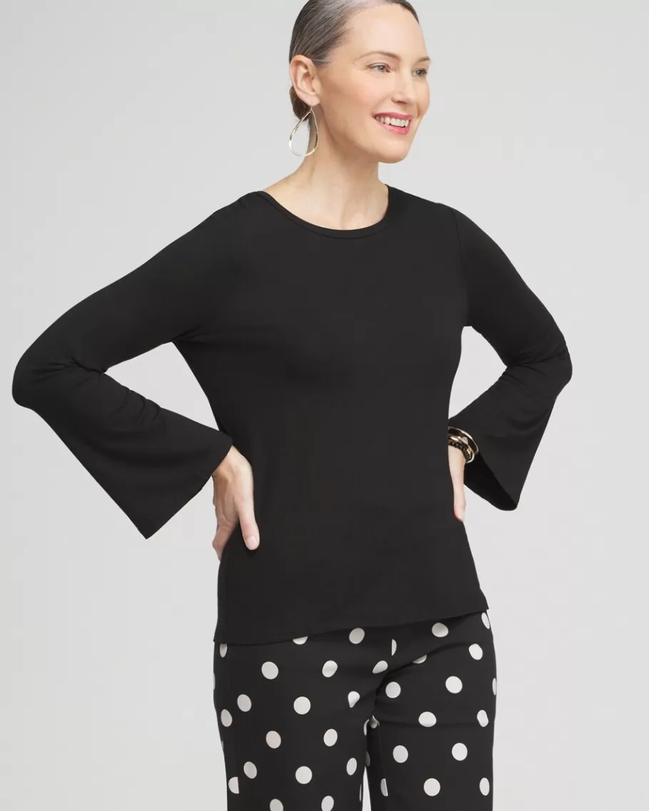 Chico's Touch Of Cool™ Dots Flare Tee