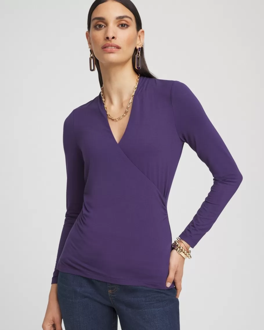 Chico's Touch Of Cool™ Surplice Top