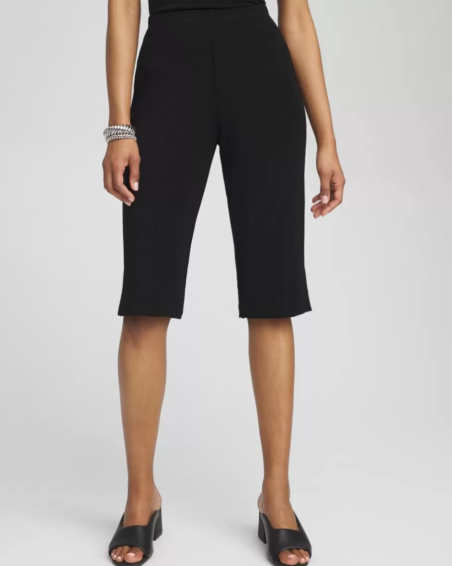 Chico's Travelers Classic Bermuda Lake Shorts