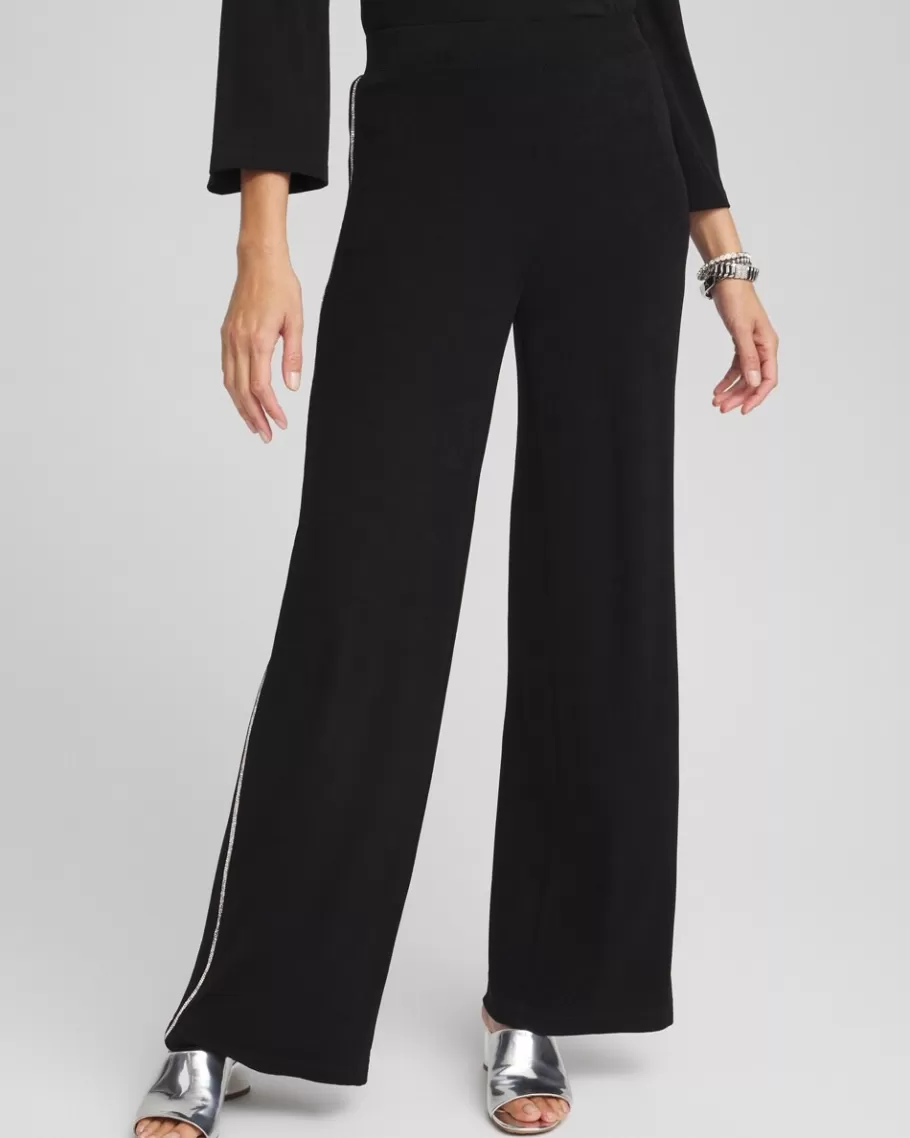 Chico's Travelers™ Diamond Wide Leg Pant