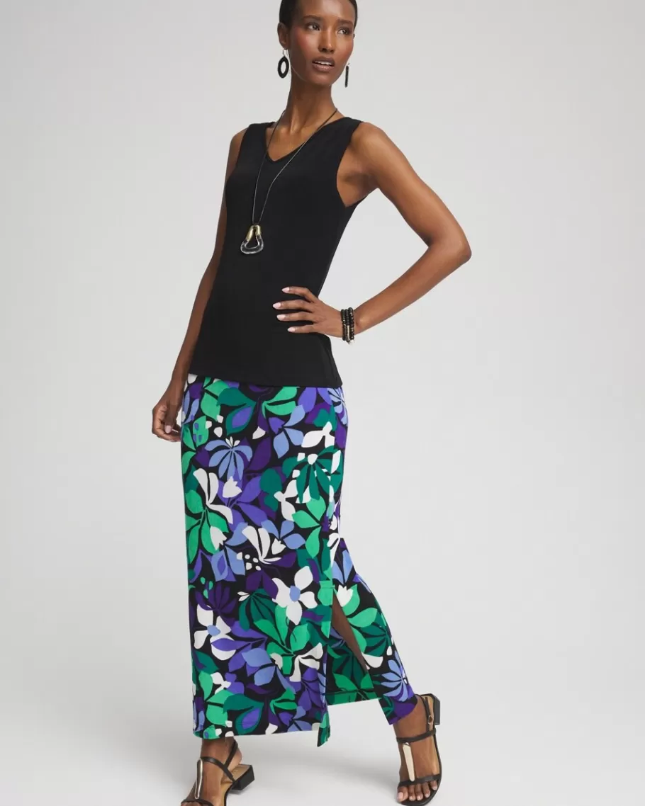 Chico's Travelers™ Floral Maxi Skirt