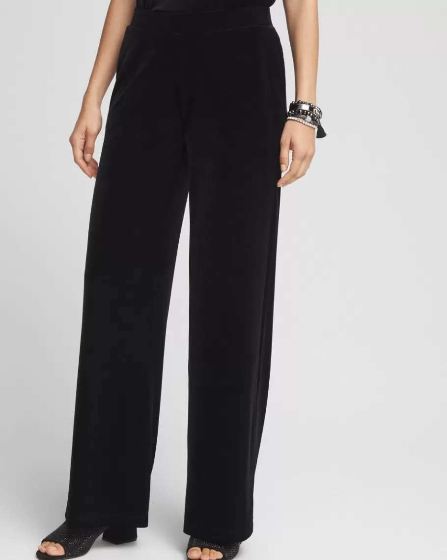 Chico's Travelers™ Velvet Wide Leg Pant