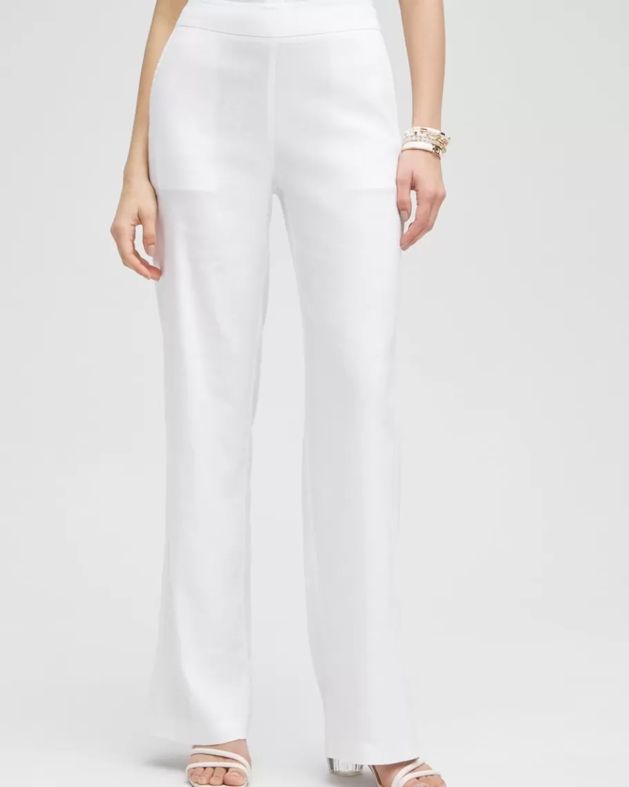 Chico's Wide Leg Linen Pants