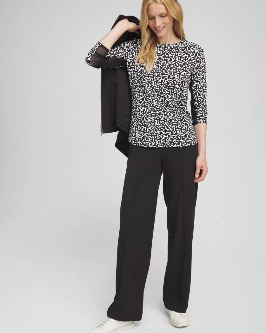 Chico's ZenCool® UPF Dots Long Sleeve Top