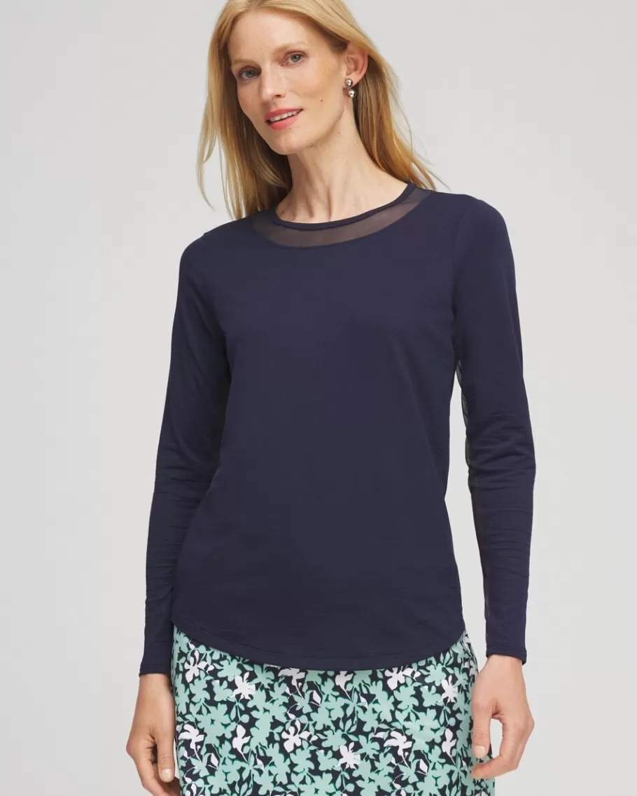 Chico's ZenCool® UPF Long Sleeve Top