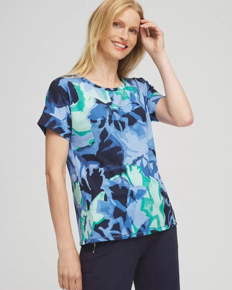 Chico's Zenergy® Foliage Print Tee