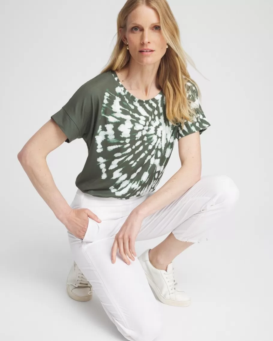 Chico's Zenergy® Placed Tie Dye Tee