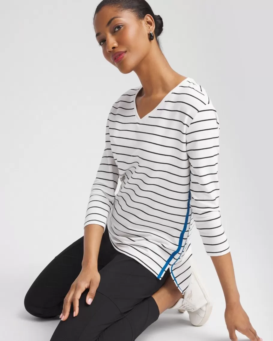 Chico's Zenergy® Stripe Pullover