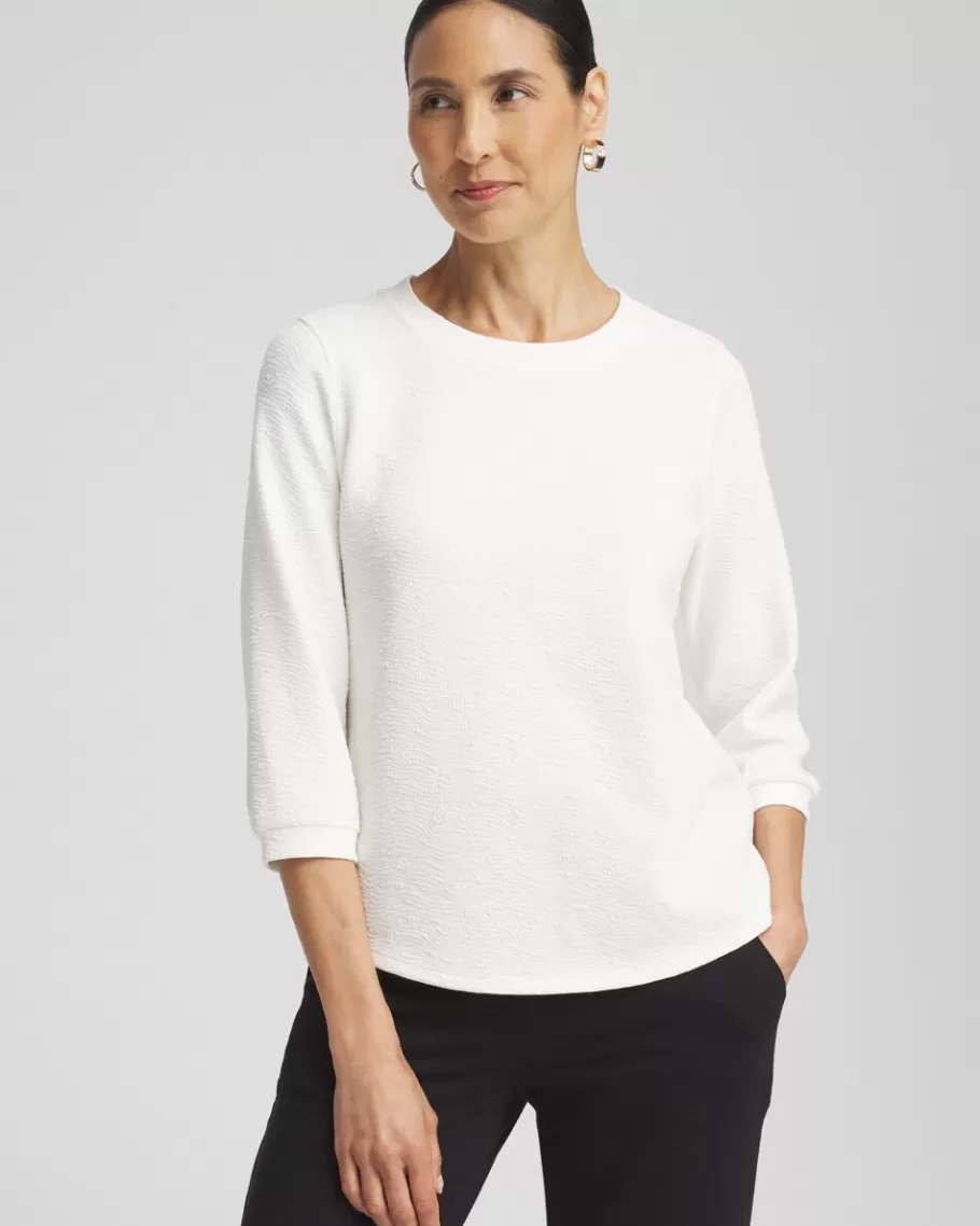 Chico's Zenergy® Textured Pullover Top