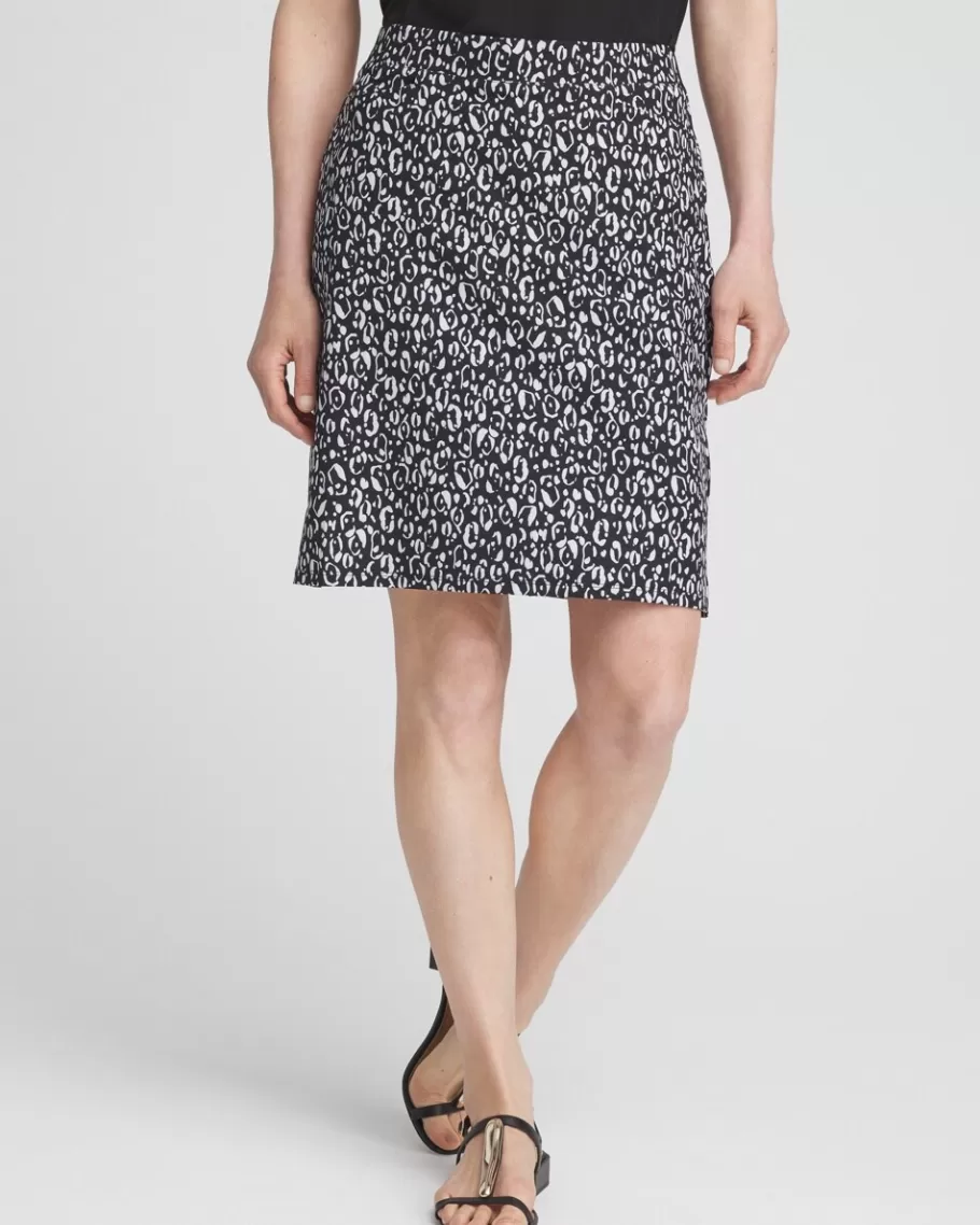 Chico's Zenergy® UPF Animal Pleat Detail Skort