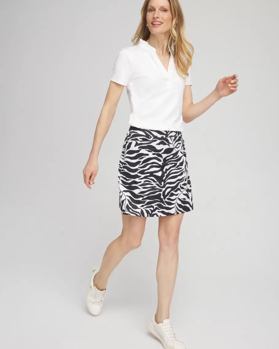 Chico's Zenergy® UPF Contrast Palms Skort