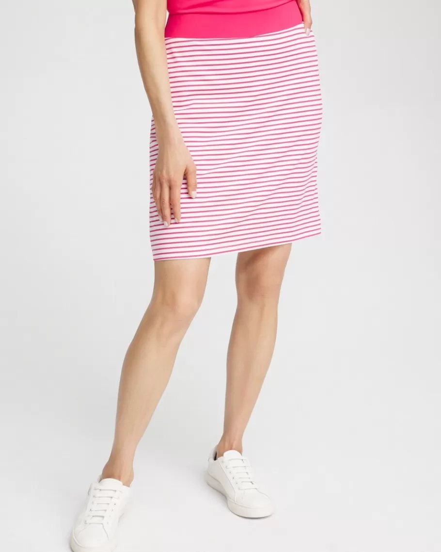 Chico's Zenergy® UPF Knit Stripe Skort