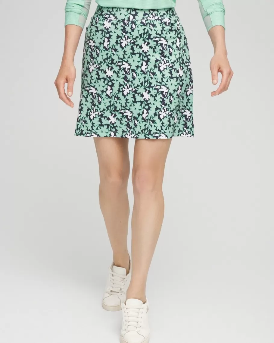 Chico's Zenergy® UPF Leaf Print Skort