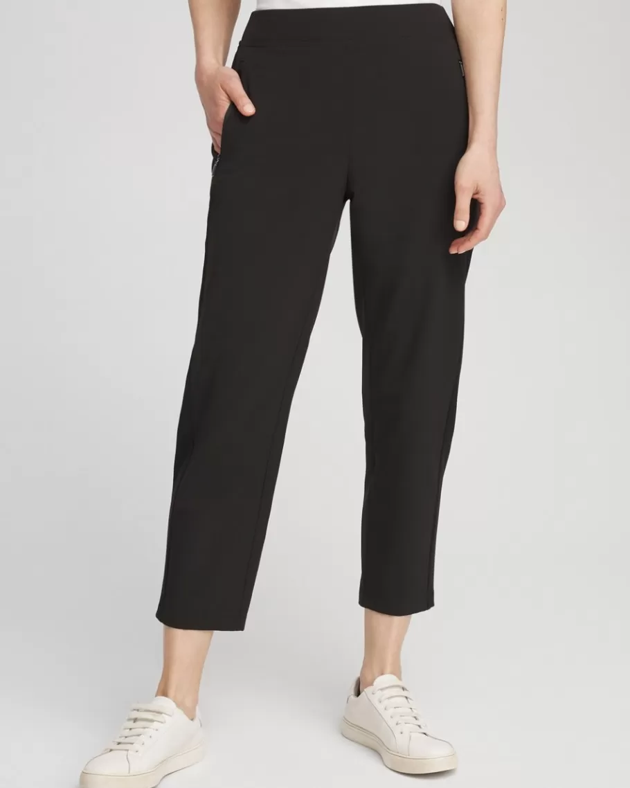 Chico's Zenergy® UPF Rib Mix Cropped Pants